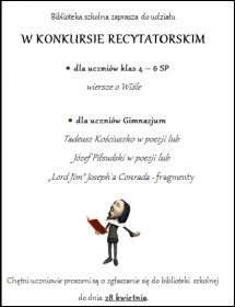 Konrurs Recytatorski